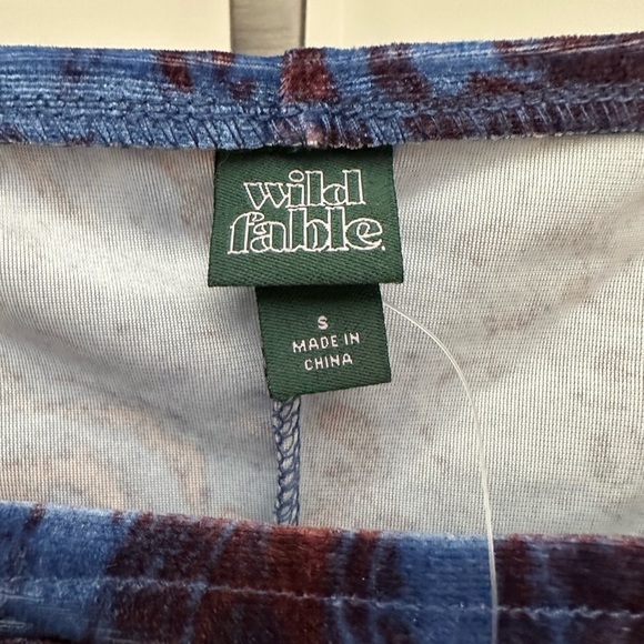 Nwot Wild Fable Velvet Mini Dress with Ruching! Size S - Picture 2 of 5